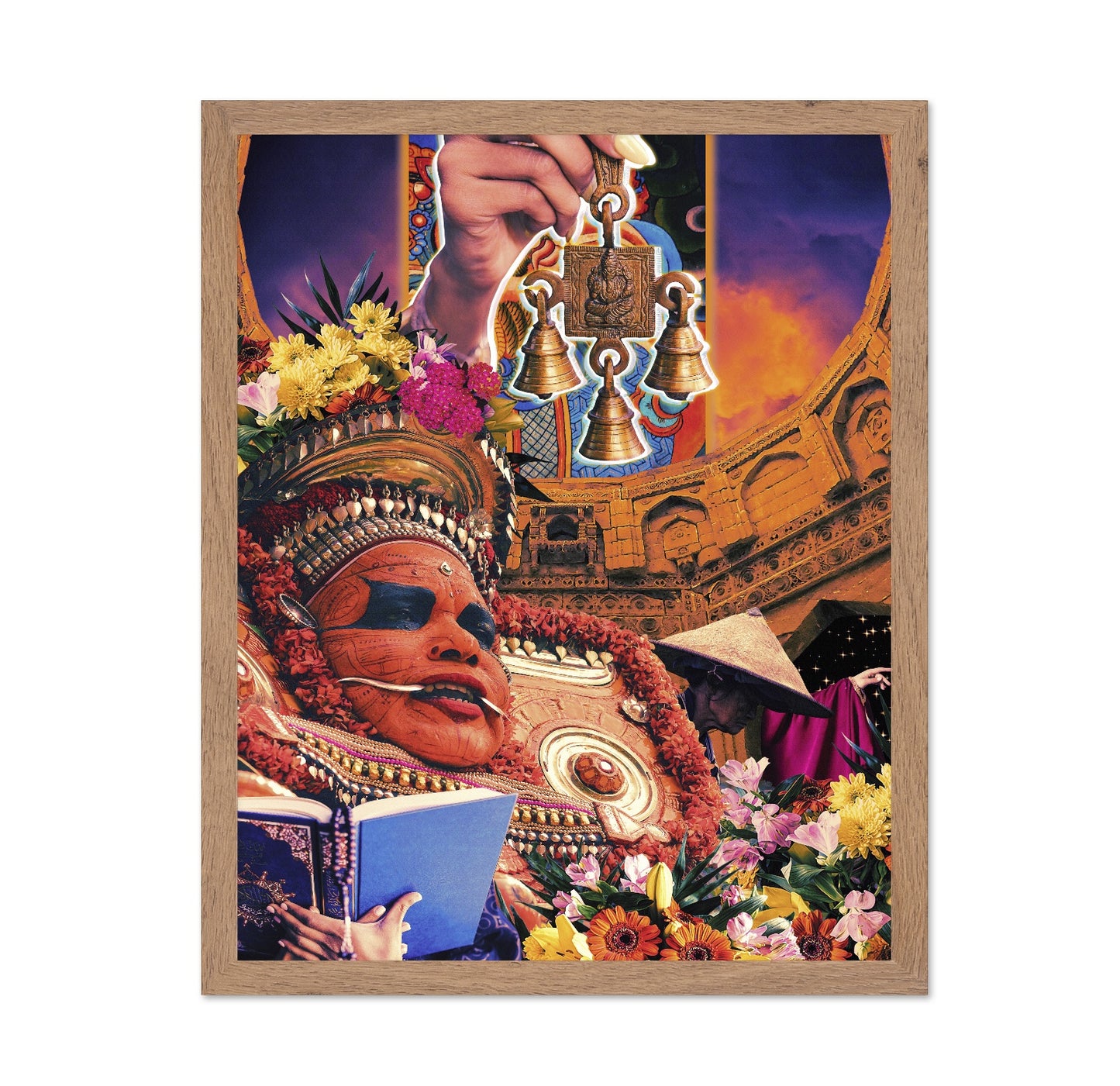 Vibrant Cultural Collage