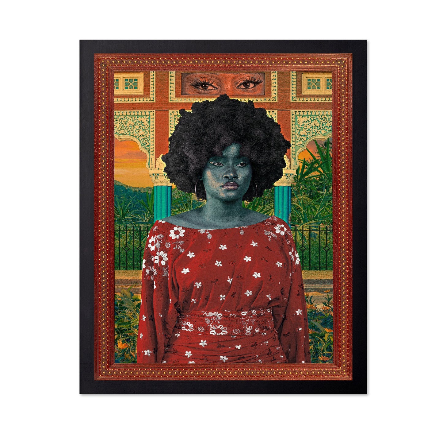 Surreal Garden Portrait