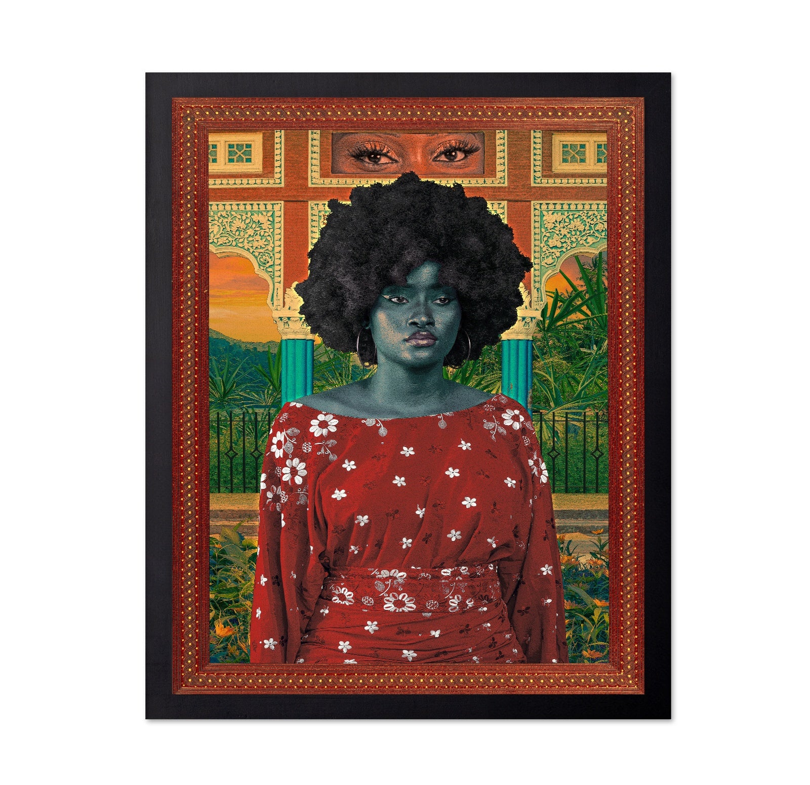 Surreal Garden Portrait
