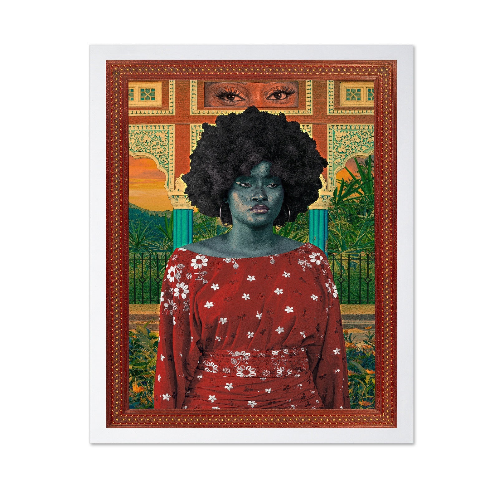Surreal Garden Portrait