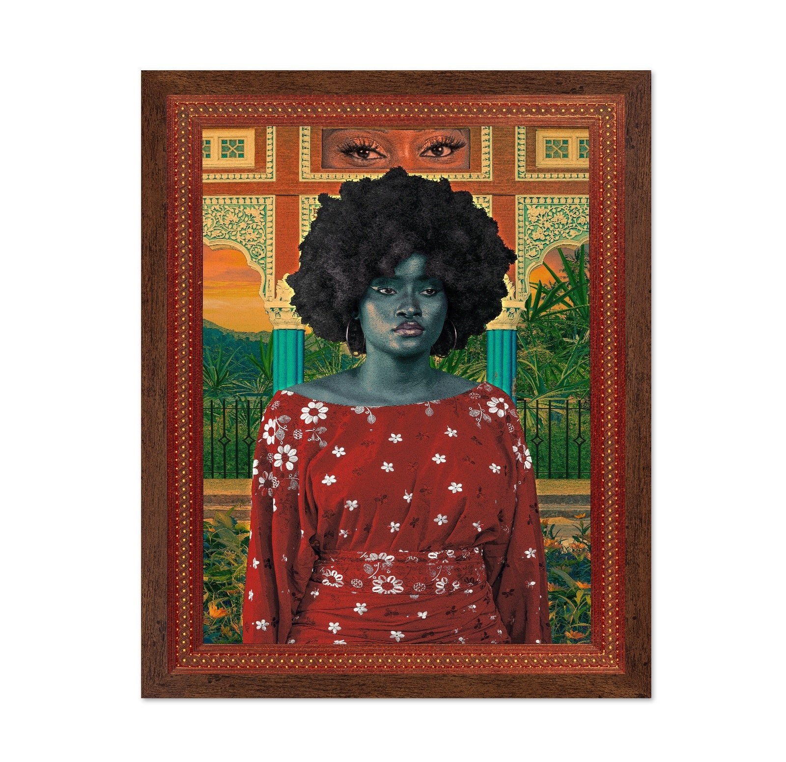 Surreal Garden Portrait