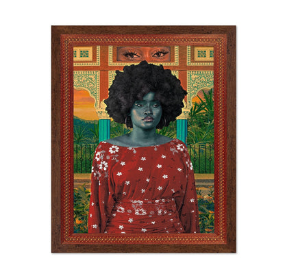 Surreal Garden Portrait