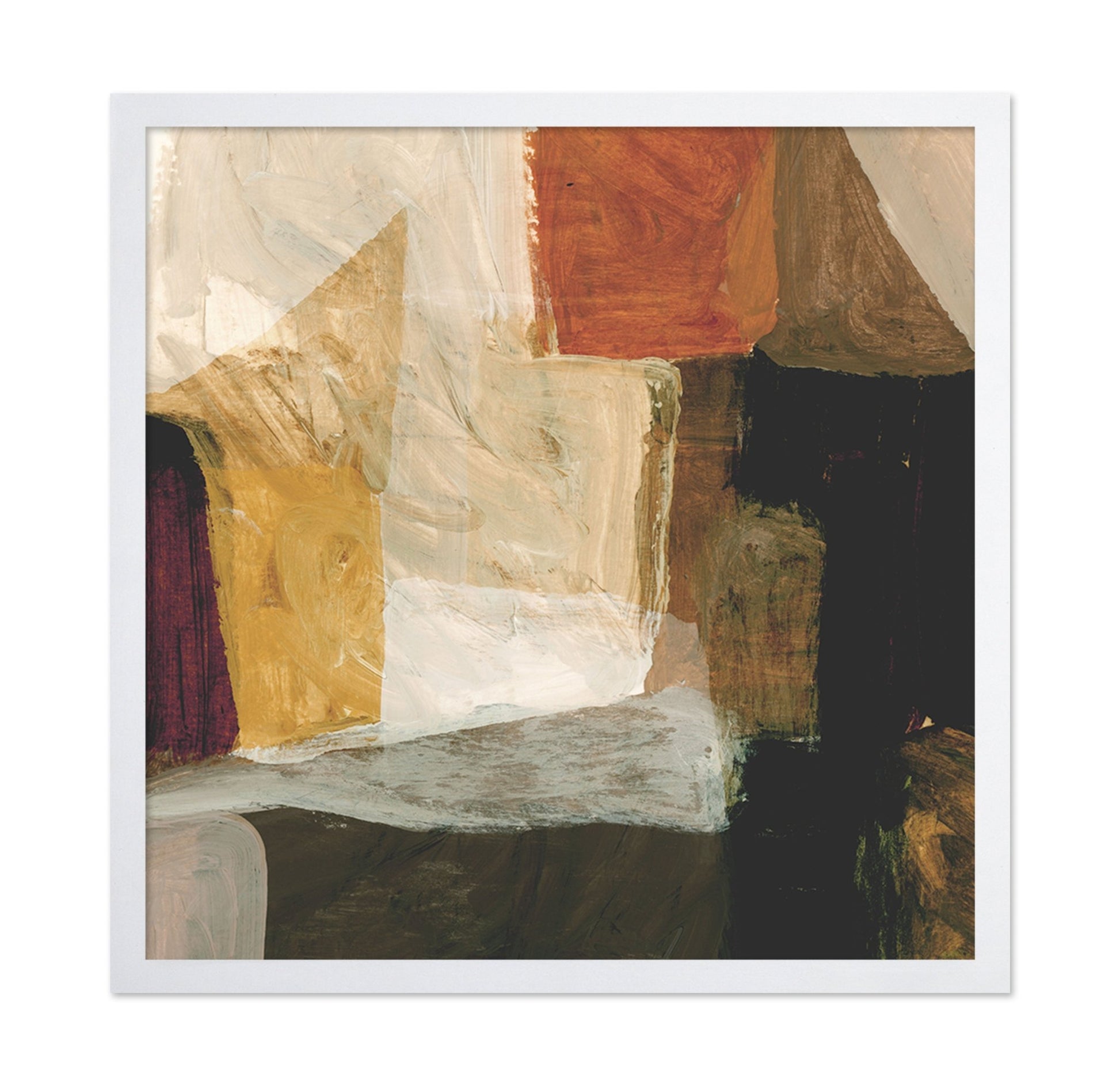 Earth Tone Blocks No5