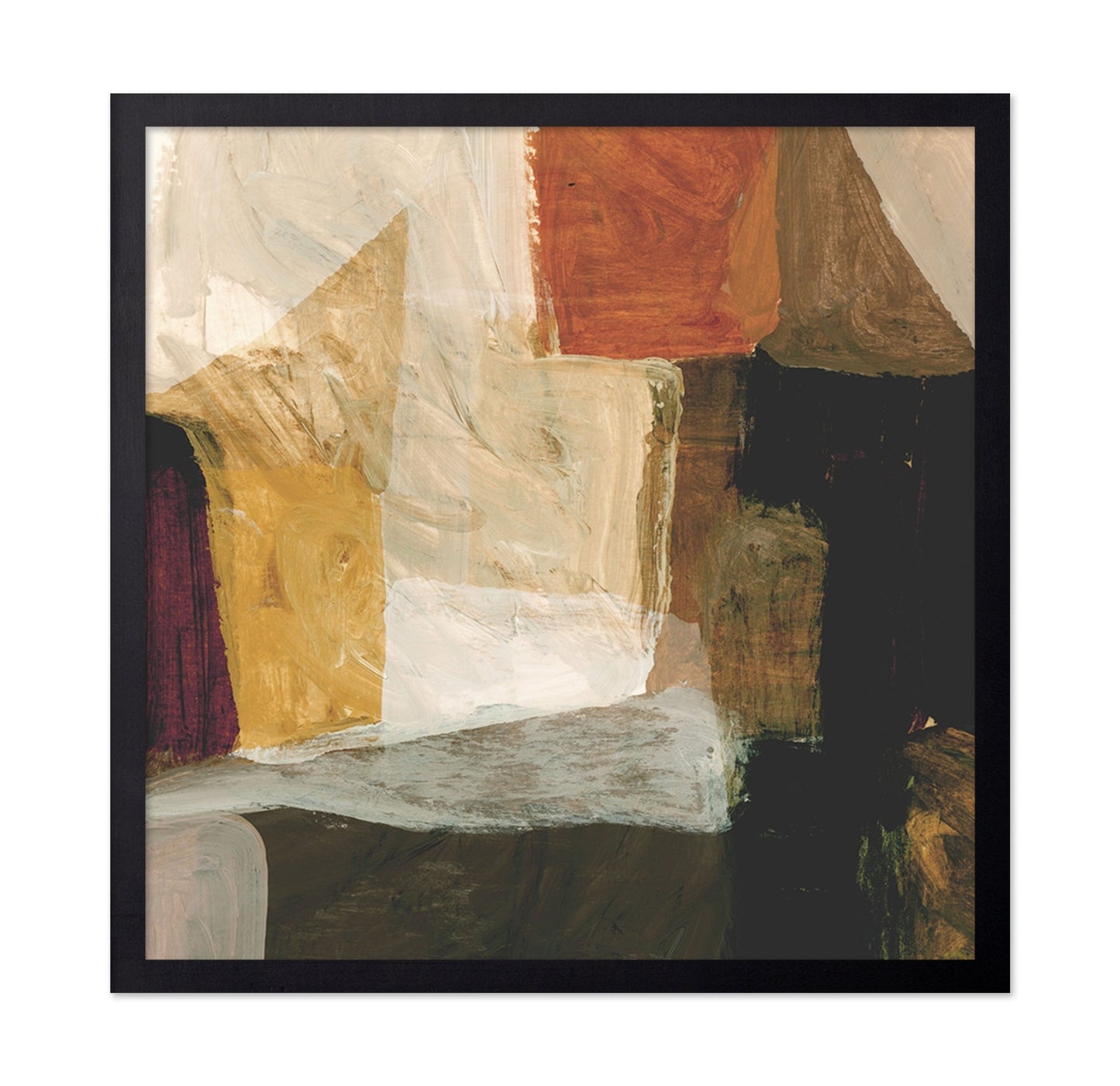 Earth Tone Blocks No5