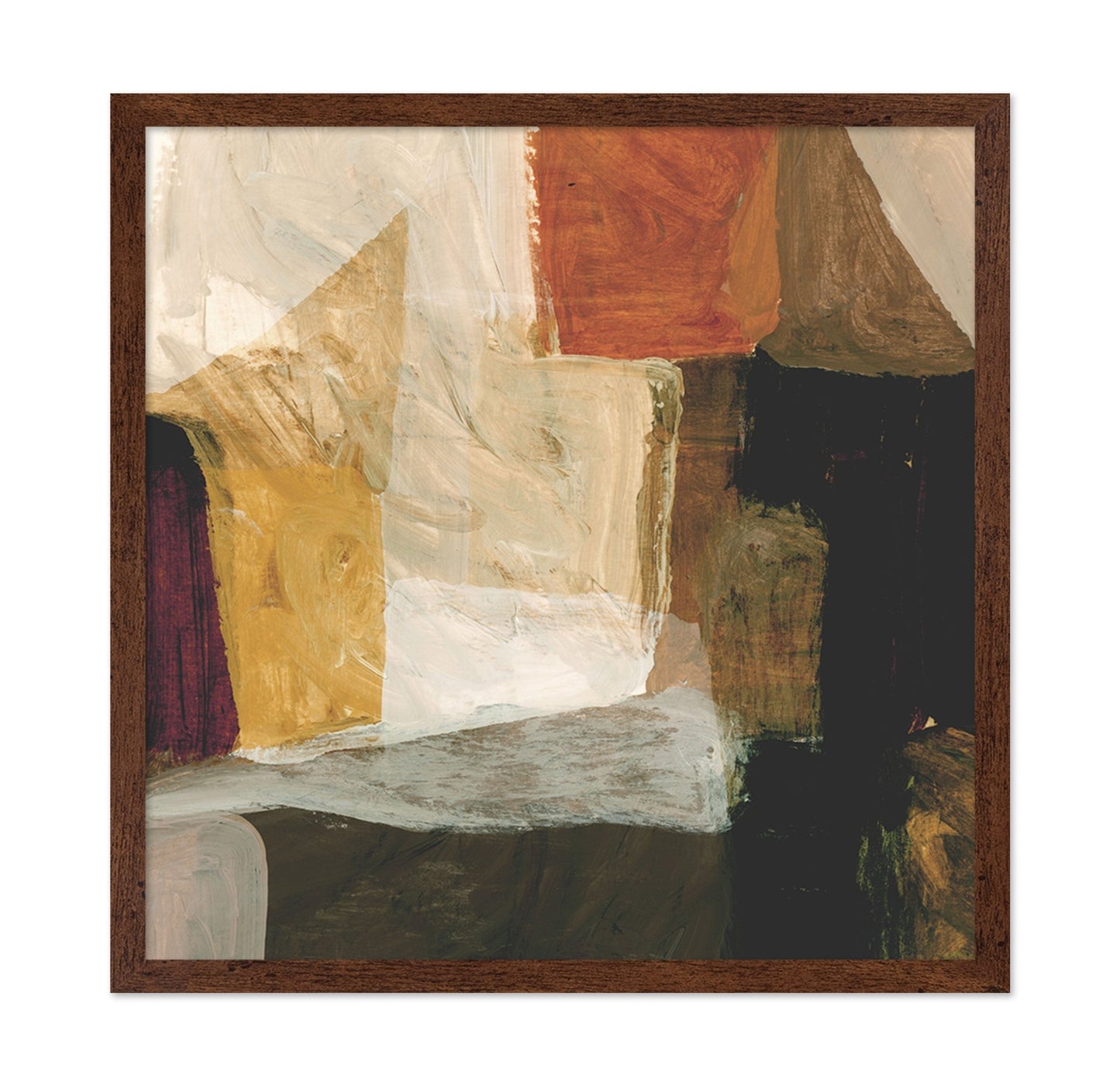 Earth Tone Blocks No5