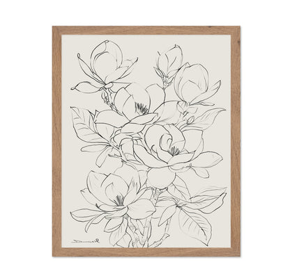 Magnolia Line Bloom