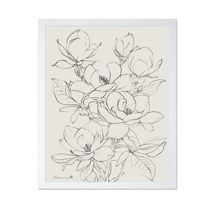 Magnolia Line Bloom