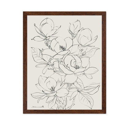 Magnolia Line Bloom