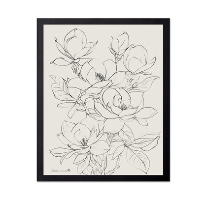 Magnolia Line Bloom