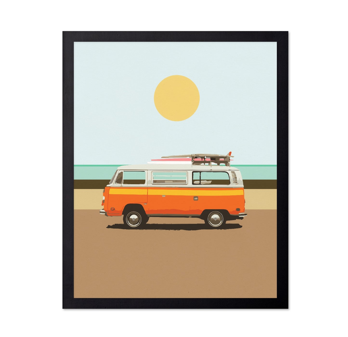 Retro Surf Van