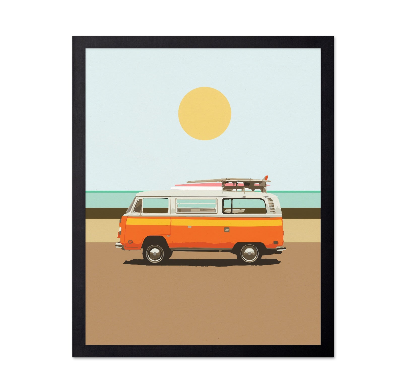 Retro Surf Van