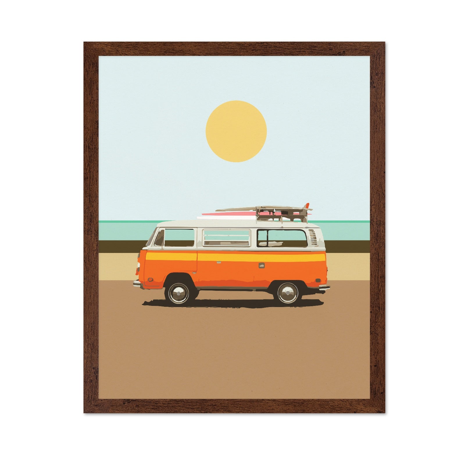 Retro Surf Van