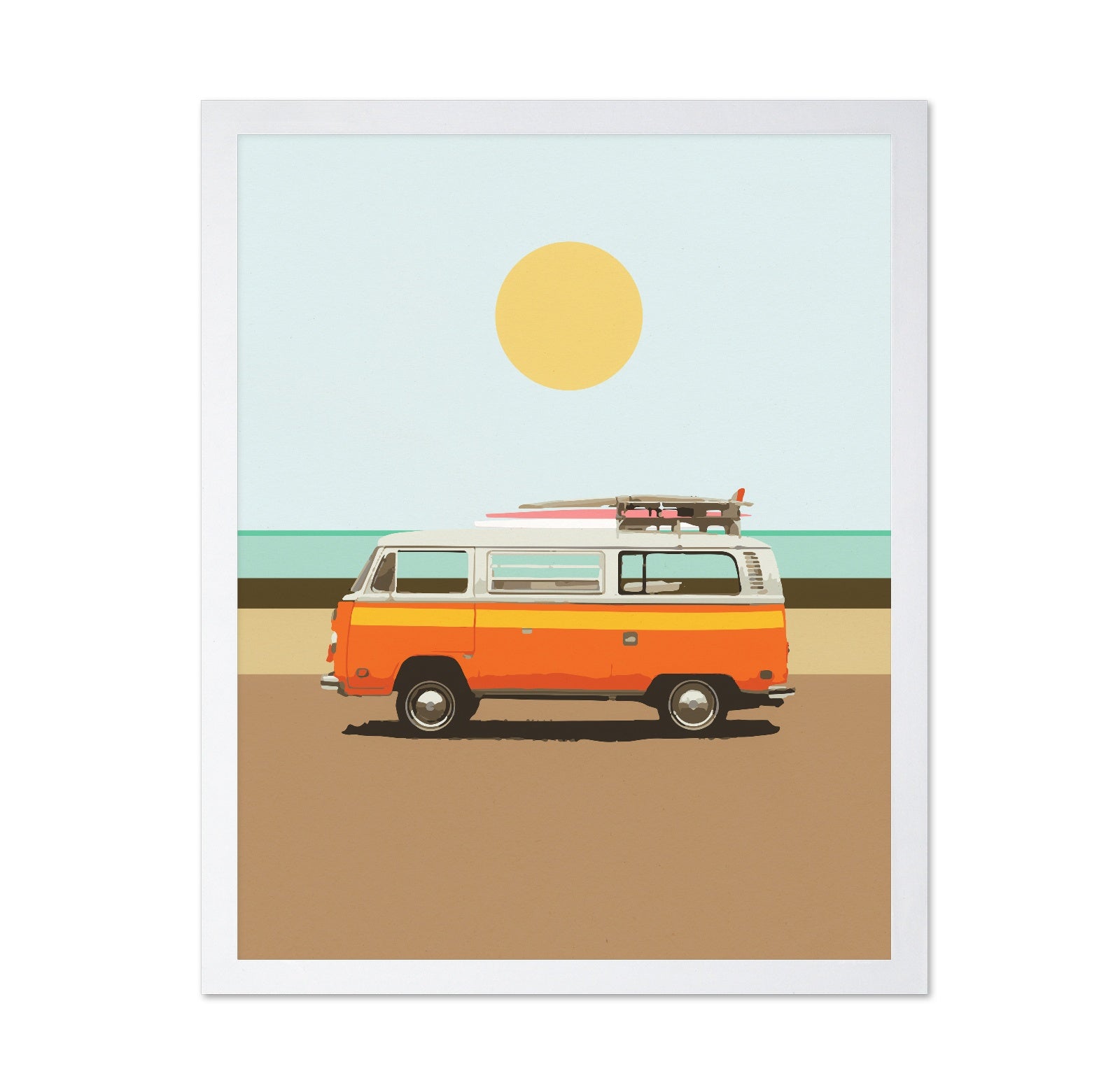 Retro Surf Van