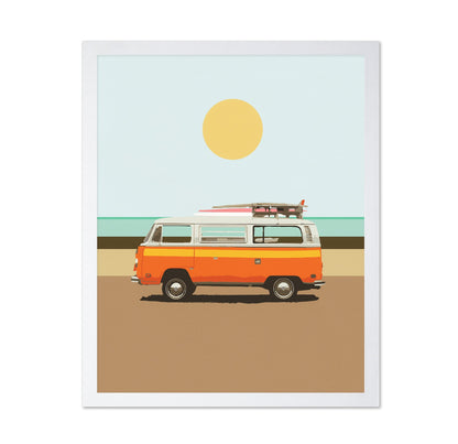 Retro Surf Van