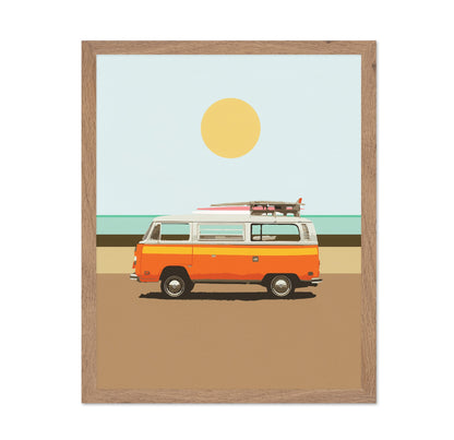 Retro Surf Van