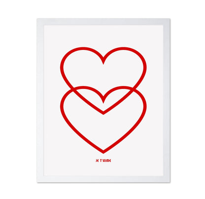 Double Heart Outline