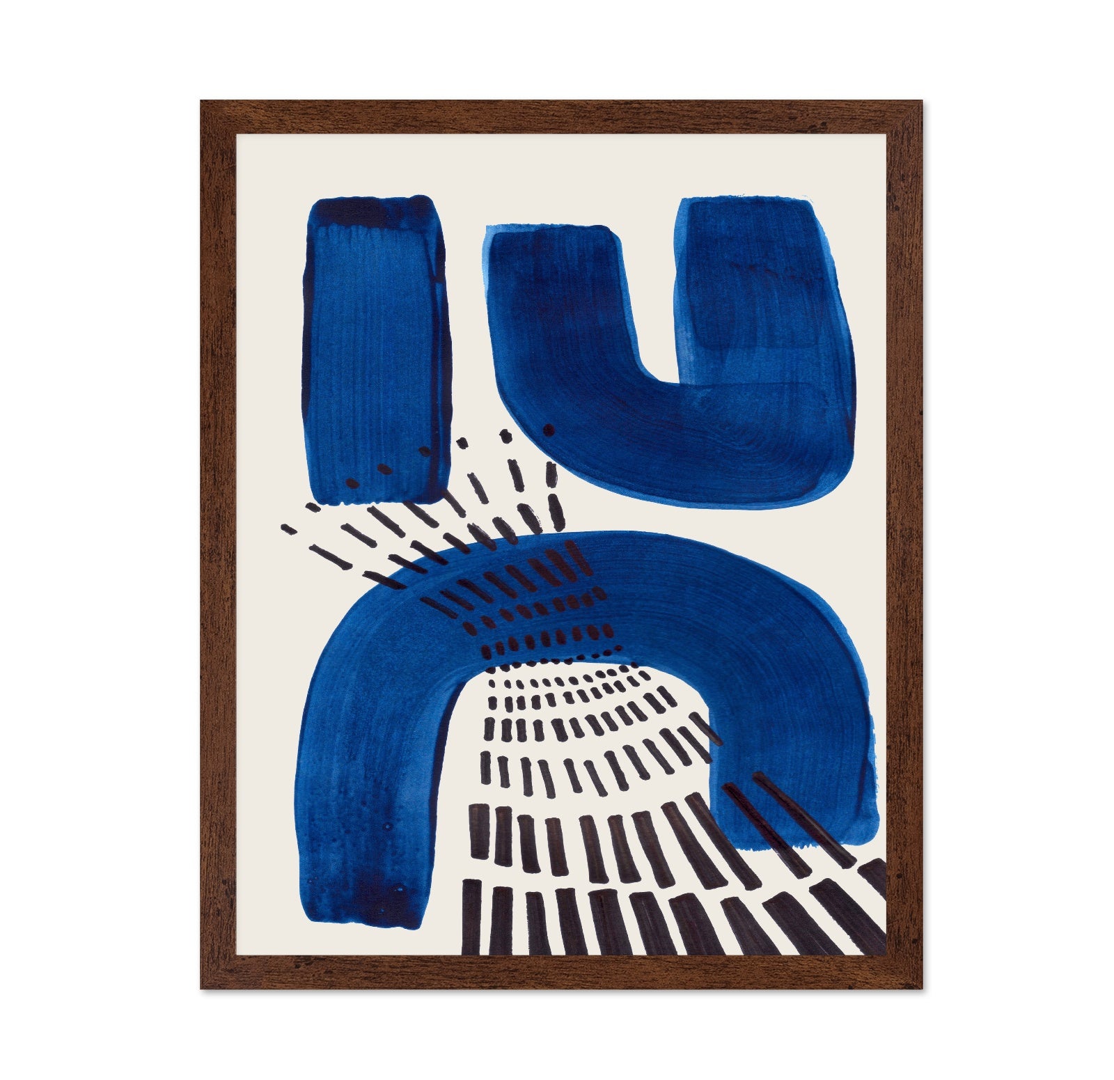 Blue Arch Pattern