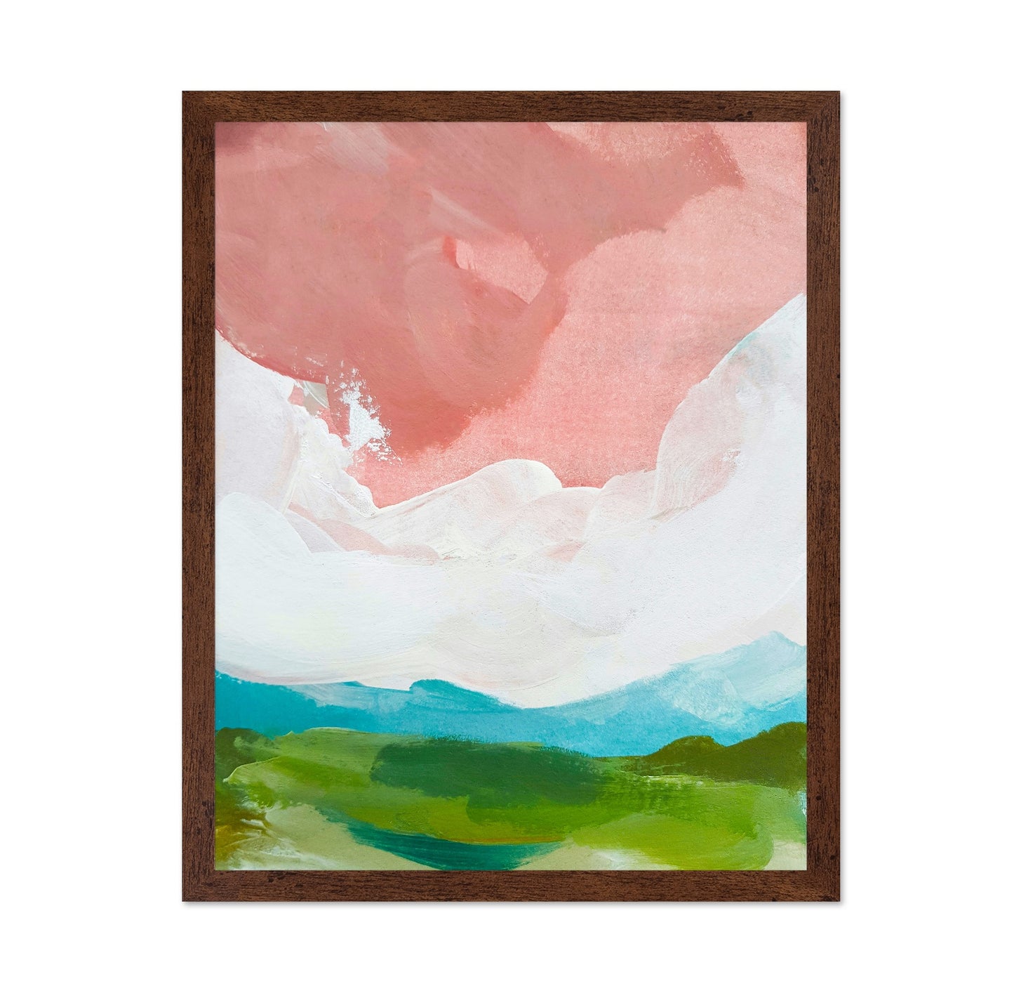 Pink Sky Landscape