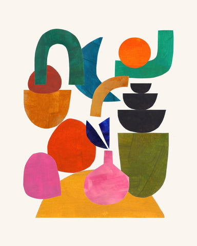 Abstract Vase Shapes
