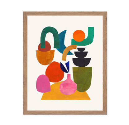 Abstract Vase Shapes