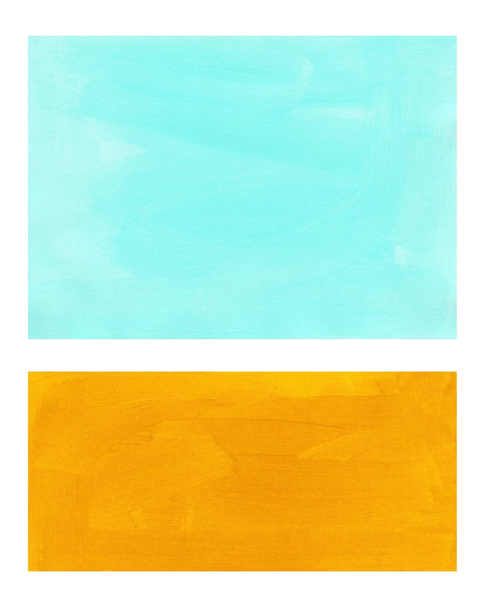 Aqua Yellow Blend