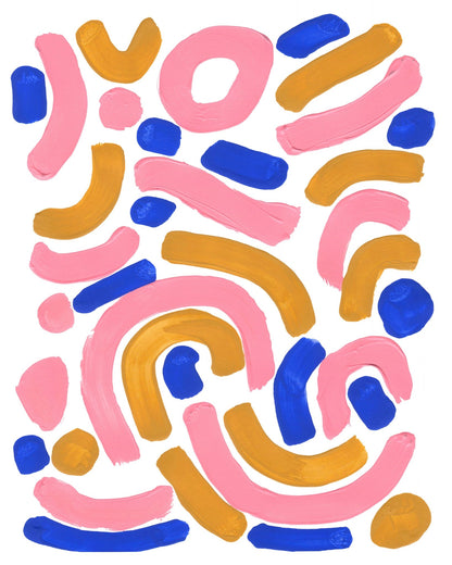 Playful Color Arcs