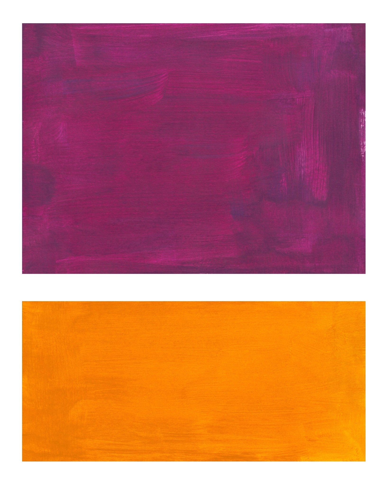 Plum Orange Contrast
