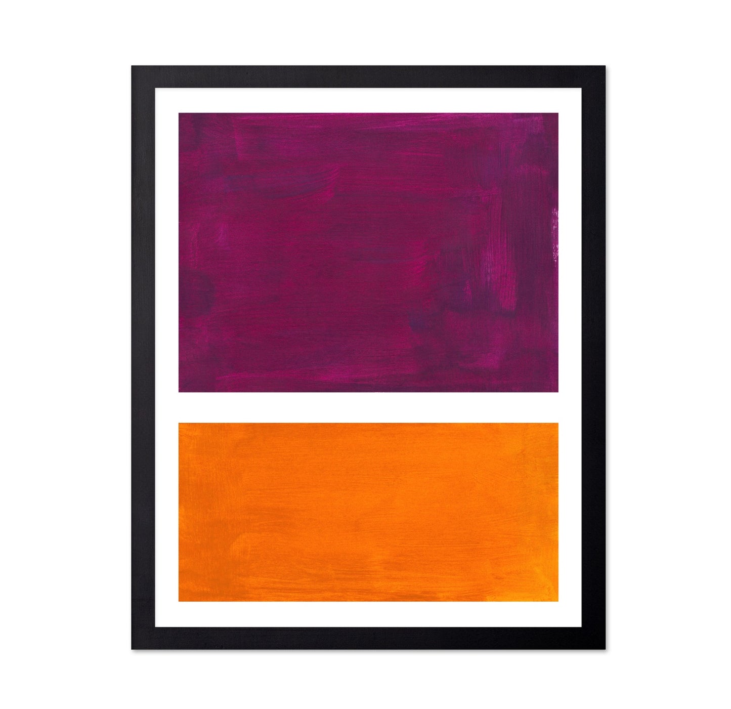 Plum Orange Contrast