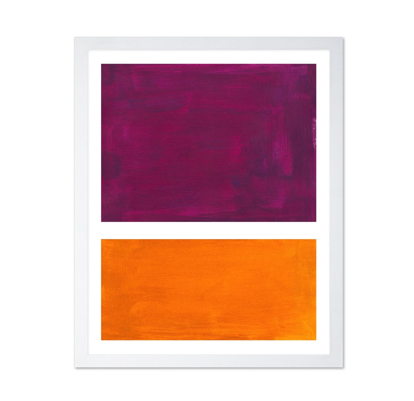 Plum Orange Contrast
