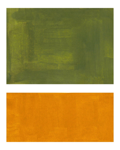 Olive Orange Panels