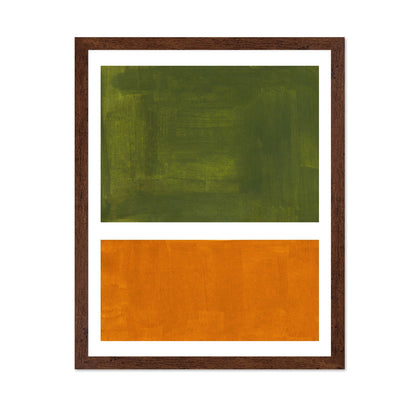 Olive Orange Panels