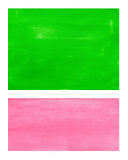 Green Pink Panels