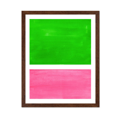 Green Pink Panels