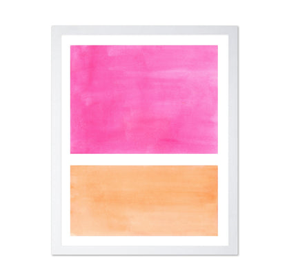 Pink Peach Panels