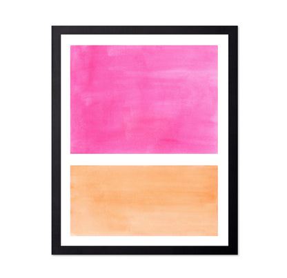 Pink Peach Panels