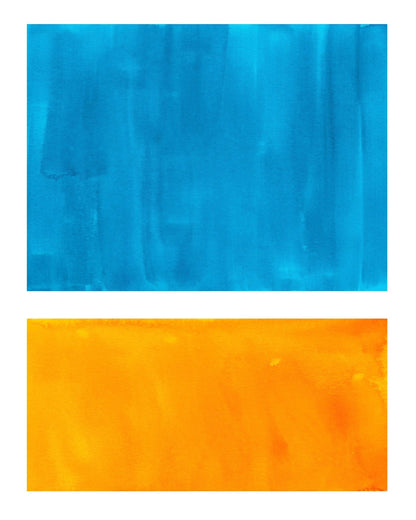 Blue Orange Panels