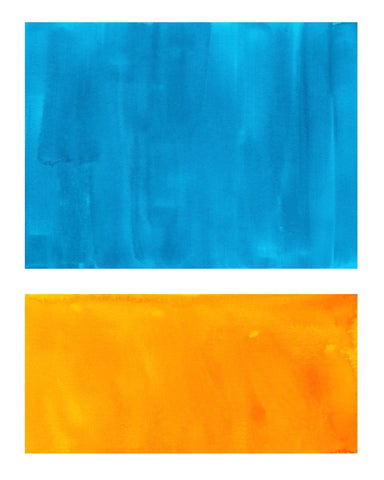 Blue Orange Panels