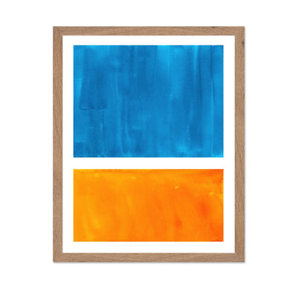 Blue Orange Panels
