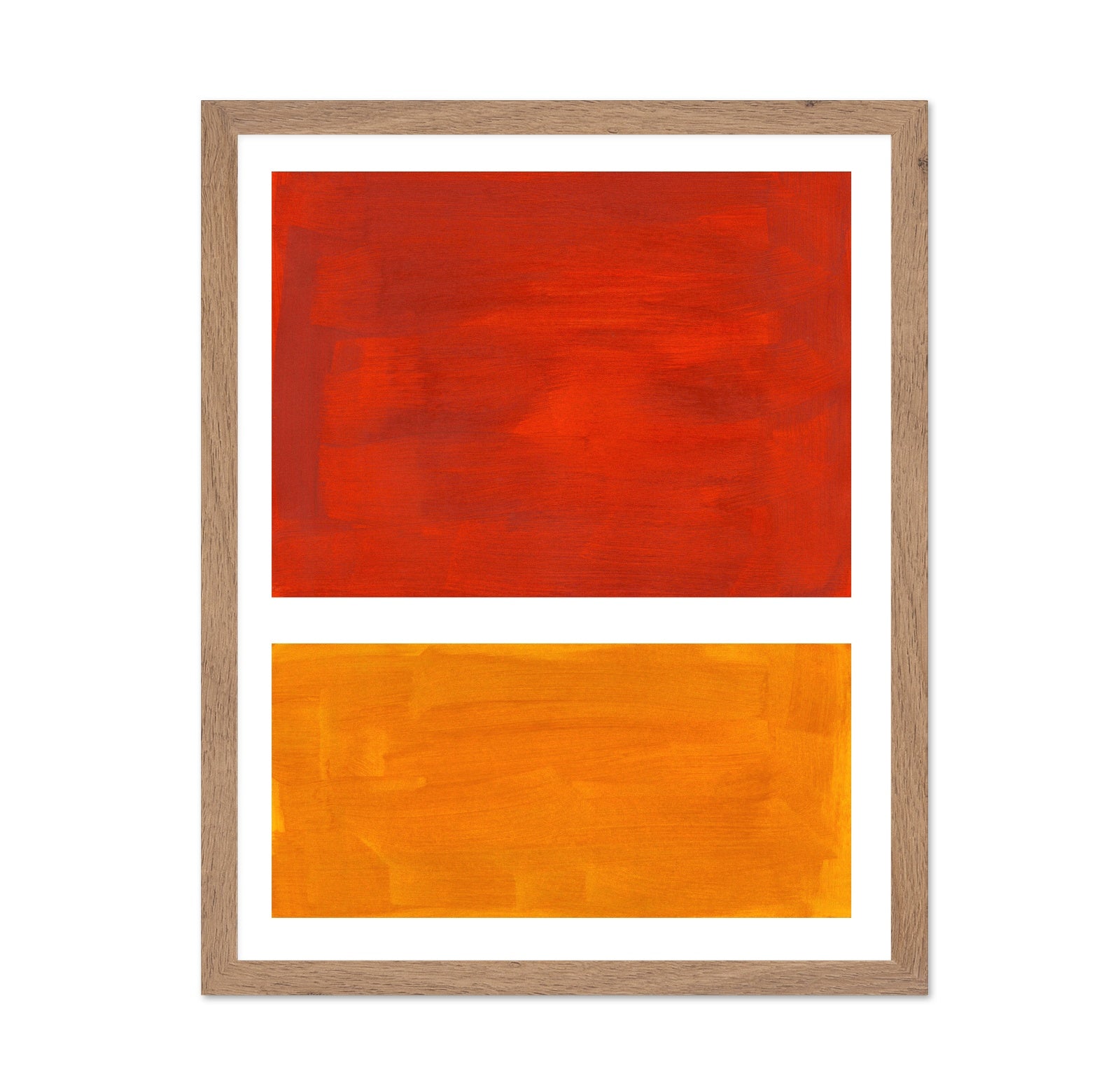 Warm Color Blocks No1