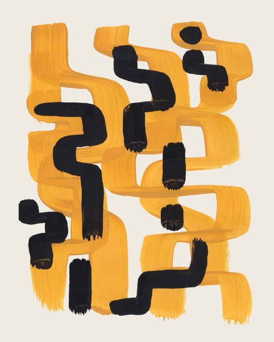 Golden Black Maze