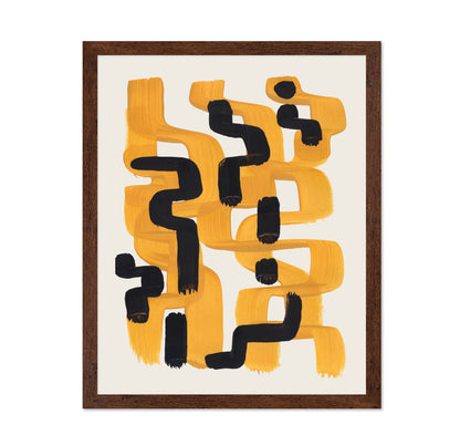 Golden Black Maze