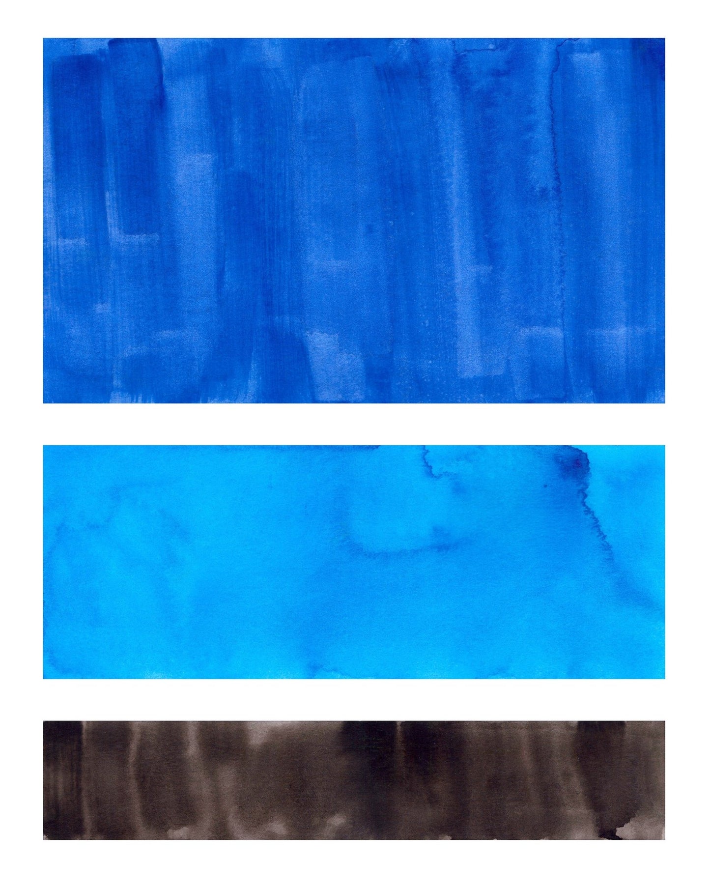 Blue Gradient Panels