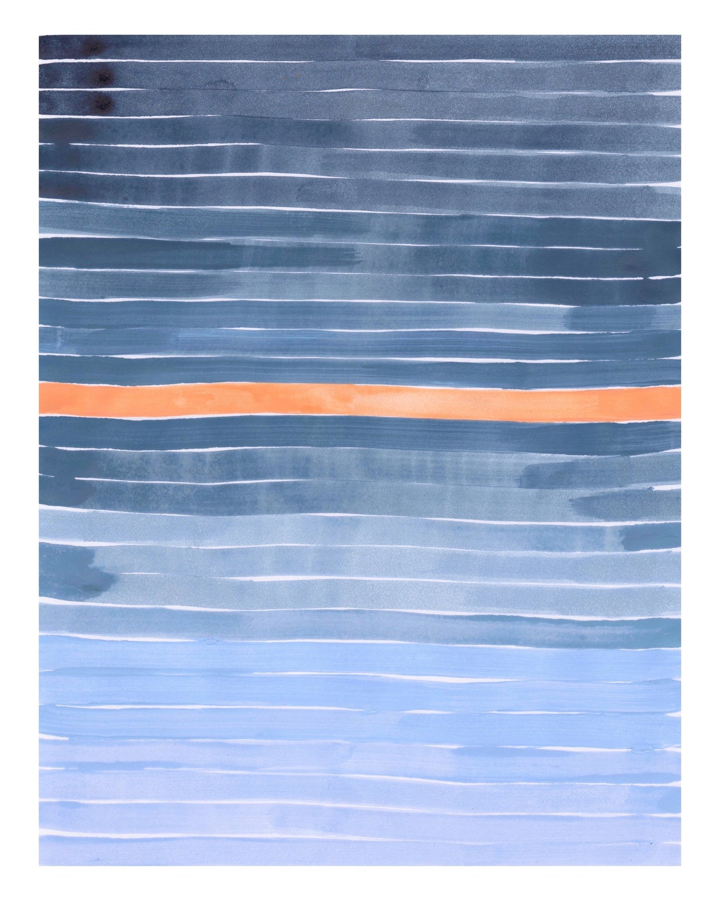 Blue Stripe Horizon
