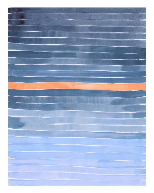 Blue Stripe Horizon