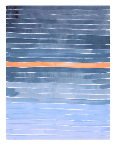 Blue Stripe Horizon