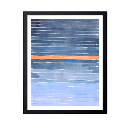 Blue Stripe Horizon