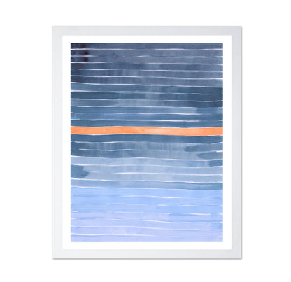 Blue Stripe Horizon
