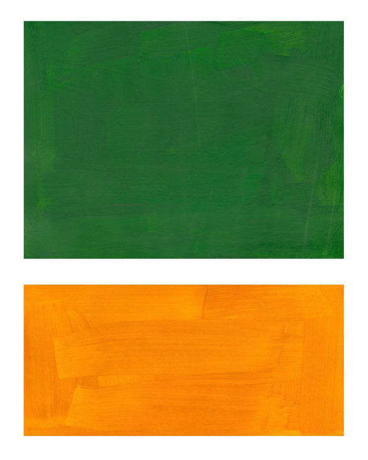 Green Orange Panels