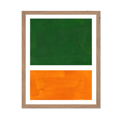 Green Orange Panels