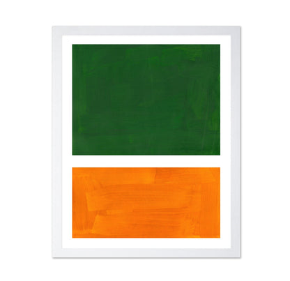 Green Orange Panels